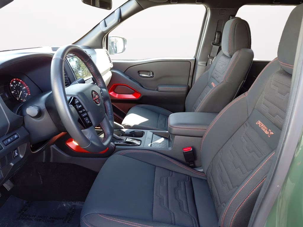 2024 Tactical Green Metallic Nissan Frontier PRO-X w/Convenience & Tech Pkg RWD Truck