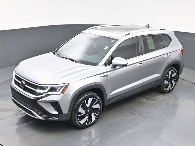 2024 Pyrite Silver Metallic Volkswagen Taos 1.5T SEL AWD SUV