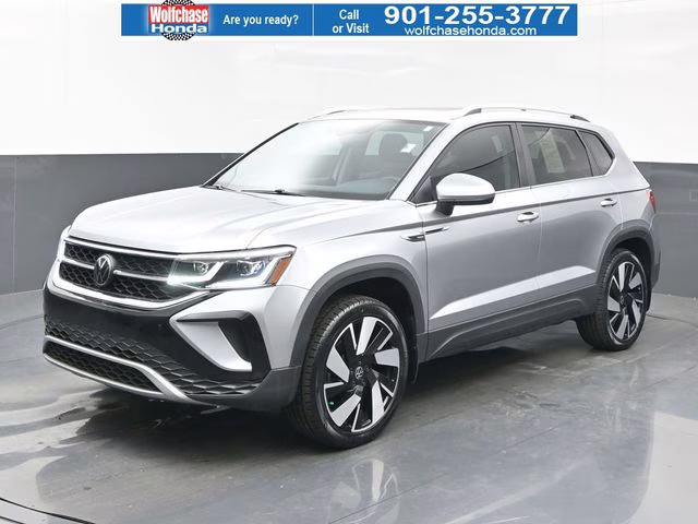 2024 Pyrite Silver Metallic Volkswagen Taos 1.5T SEL AWD SUV
