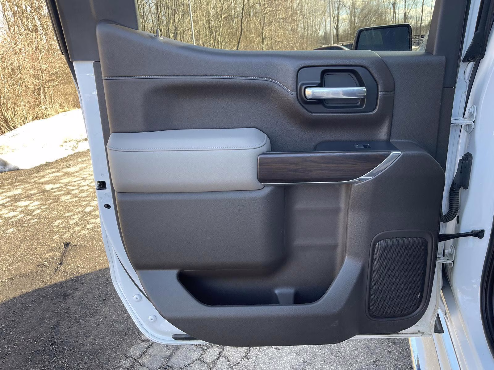 2021 White Frost Tricoat GMC Sierra 1500 SLT 4X4 Truck