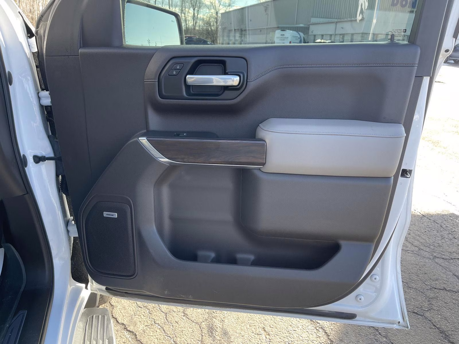 2021 White Frost Tricoat GMC Sierra 1500 SLT 4X4 Truck