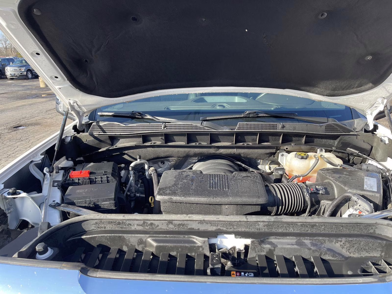 2021 White Frost Tricoat GMC Sierra 1500 SLT 4X4 Truck