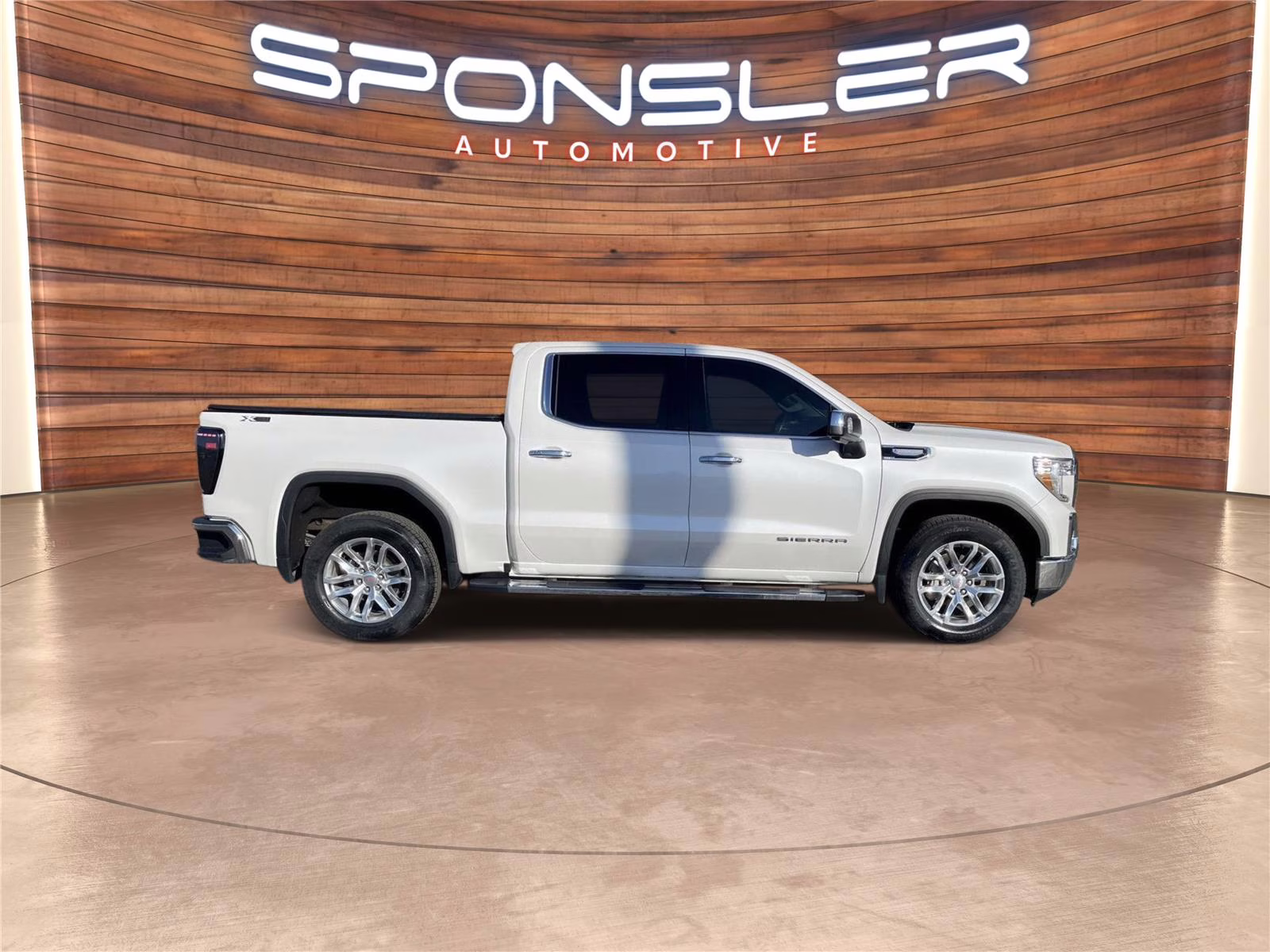 2021 White Frost Tricoat GMC Sierra 1500 SLT 4X4 Truck