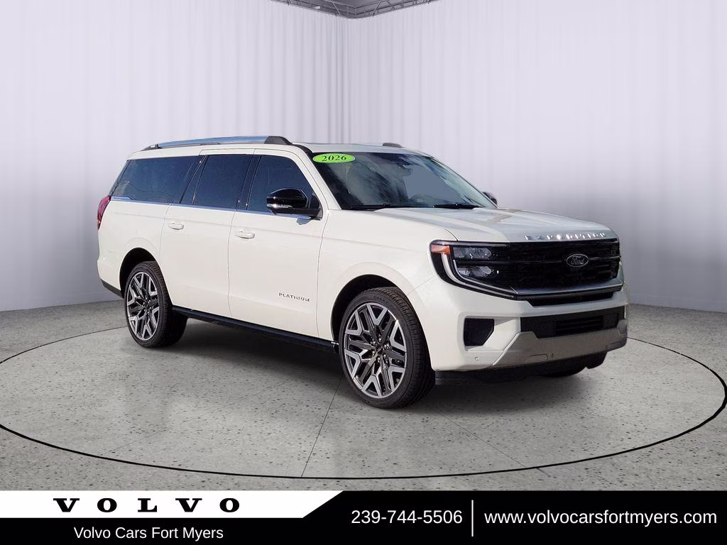 2026 STAR WHITE MET TRI-COAT Ford Expedition Max Platinum Max 4X4 SUV