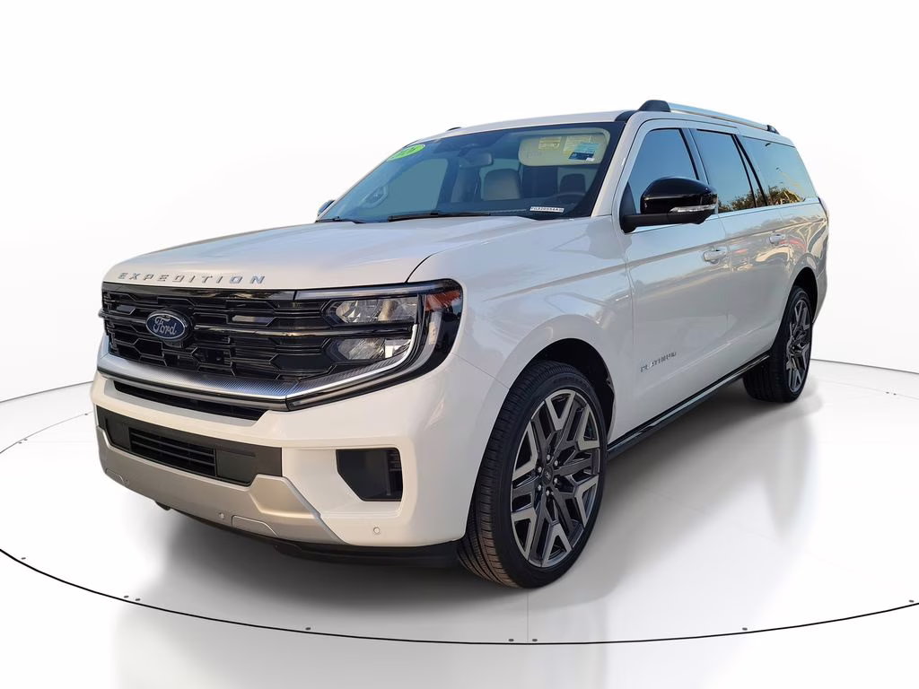 2026 STAR WHITE MET TRI-COAT Ford Expedition Max Platinum Max 4X4 SUV