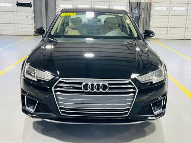 2019 Brilliant Black Audi A4 2.0T Premium AWD Sedan