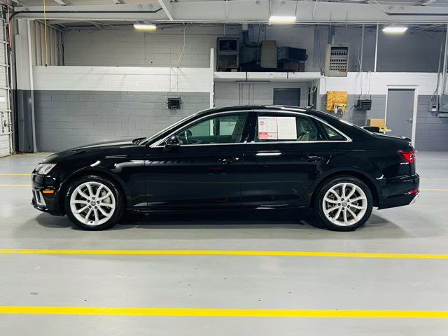 2019 Brilliant Black Audi A4 2.0T Premium AWD Sedan