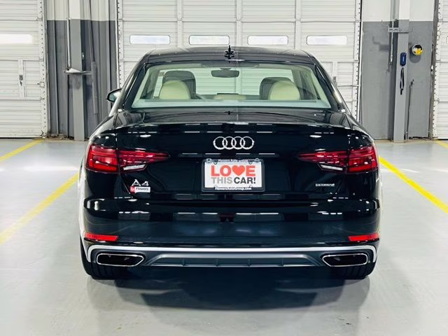 2019 Brilliant Black Audi A4 2.0T Premium AWD Sedan