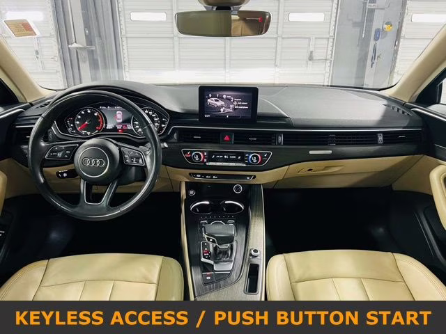 2019 Brilliant Black Audi A4 2.0T Premium AWD Sedan