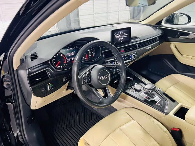 2019 Brilliant Black Audi A4 2.0T Premium AWD Sedan