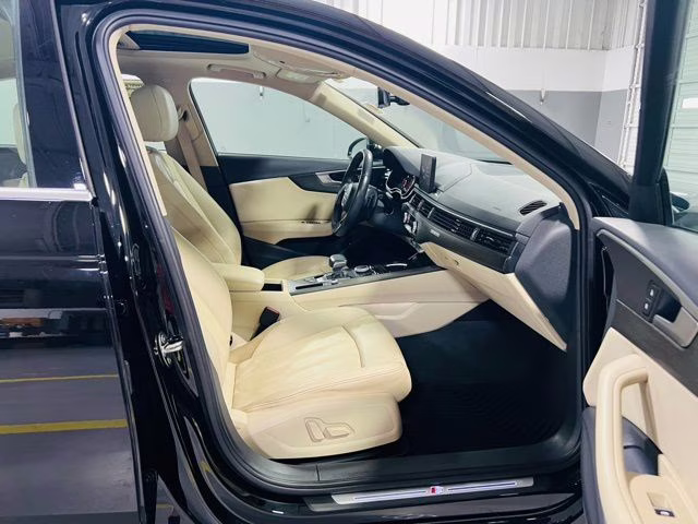 2019 Brilliant Black Audi A4 2.0T Premium AWD Sedan