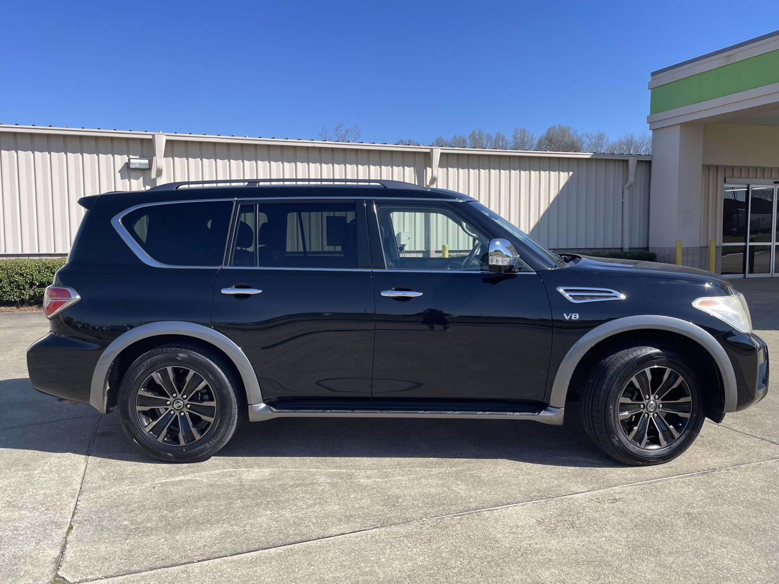 2017 Super Black Nissan Armada Platinum 4X4 SUV