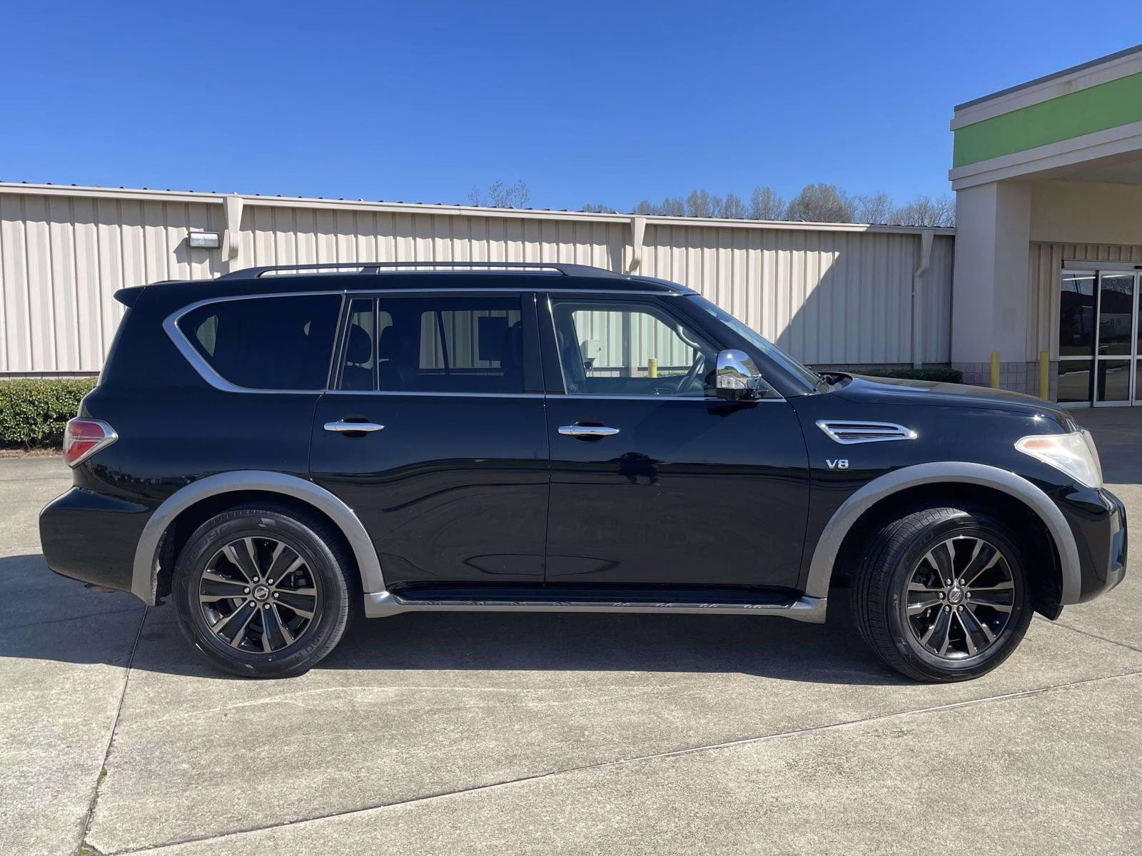 2017 Super Black Nissan Armada Platinum 4X4 SUV