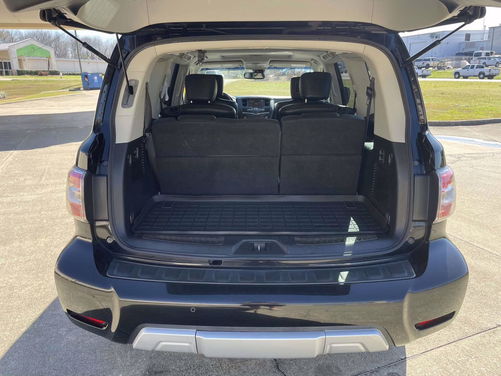 2017 Super Black Nissan Armada Platinum 4X4 SUV