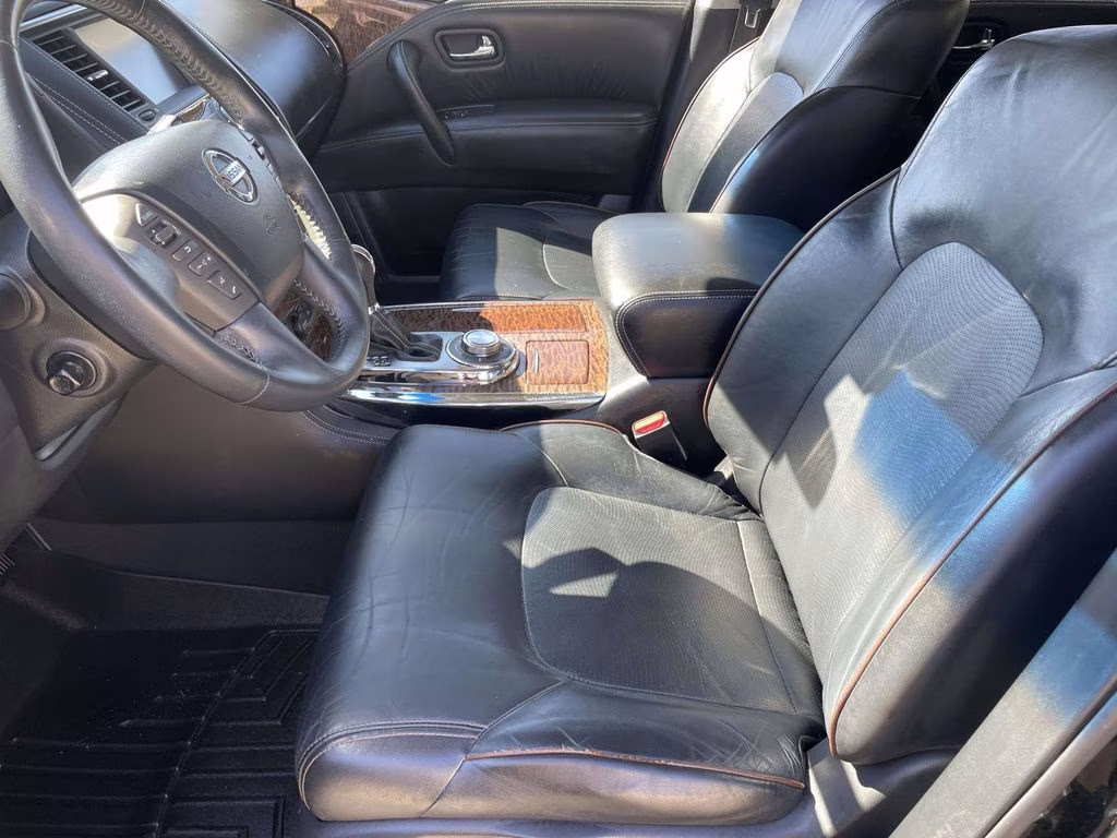 2017 Super Black Nissan Armada Platinum 4X4 SUV