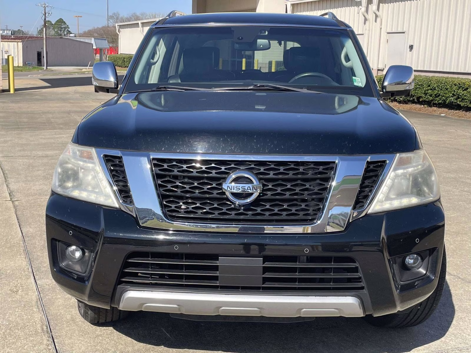 2017 Super Black Nissan Armada Platinum 4X4 SUV