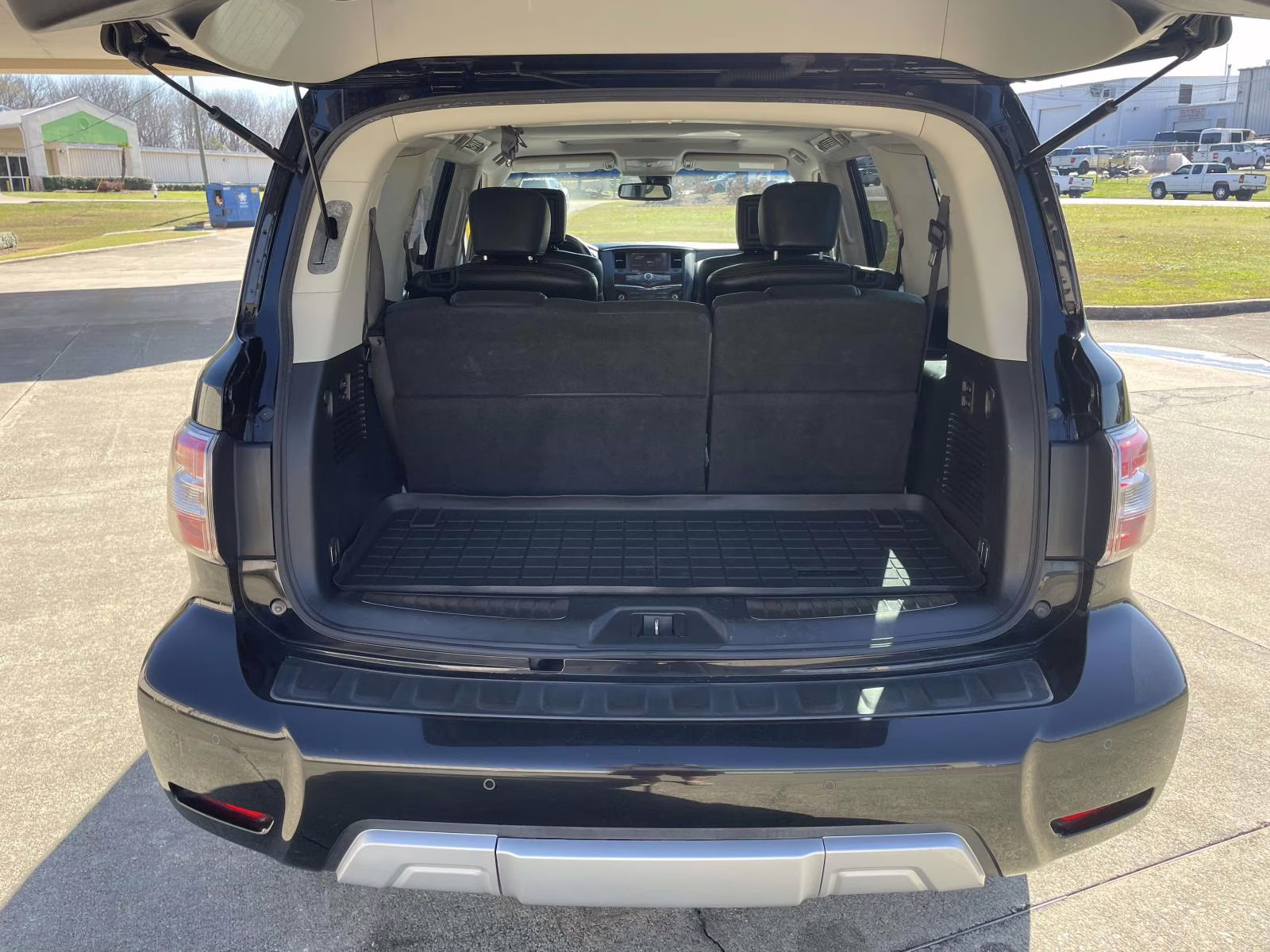 2017 Super Black Nissan Armada Platinum 4X4 SUV