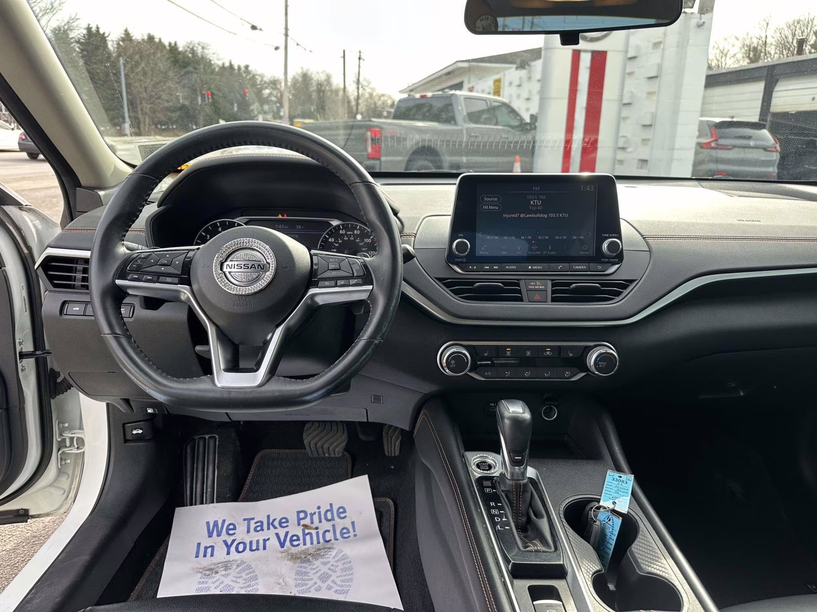 2020 Glacier White Nissan Altima 2.5 SR AWD Sedan AWD Sedan