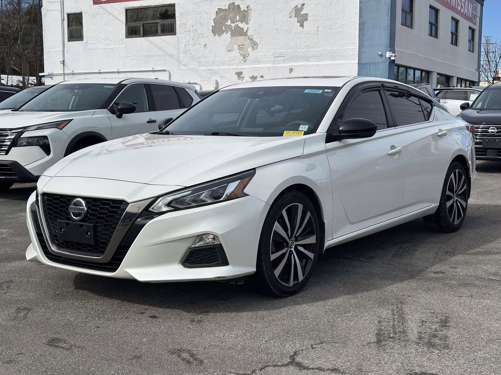 2020 Glacier White Nissan Altima 2.5 SR AWD Sedan AWD Sedan