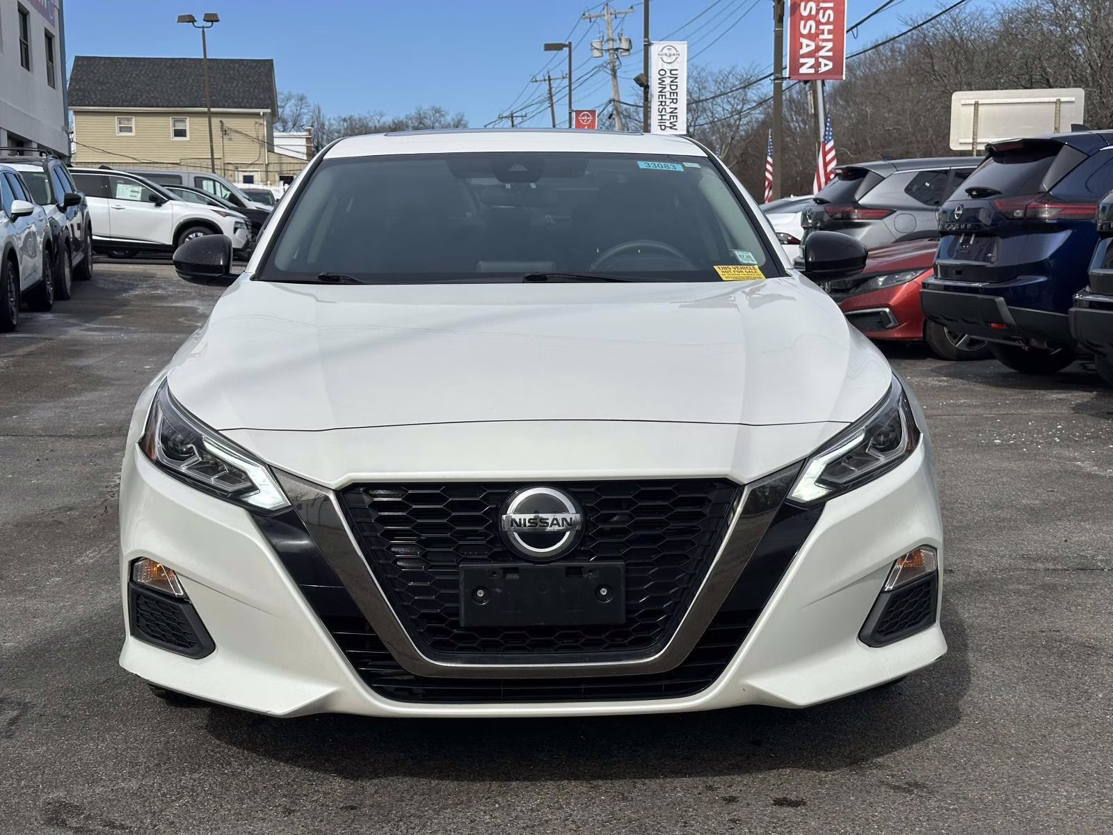2020 Glacier White Nissan Altima 2.5 SR AWD Sedan AWD Sedan