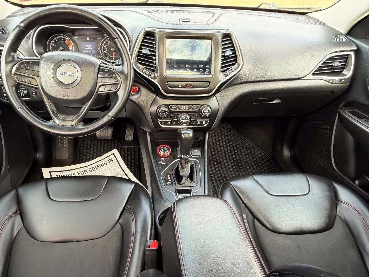 2020 Billet Silver Metallic Clearcoat Jeep Cherokee Trailhawk 4X4 SUV