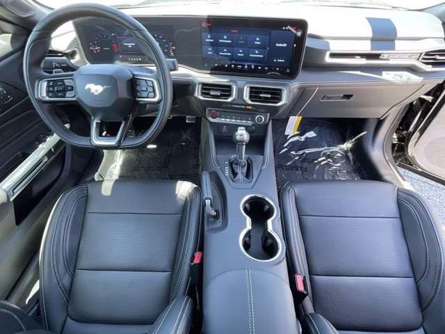 2025 Shadow Black Ford Mustang GT Premium RWD Convertible