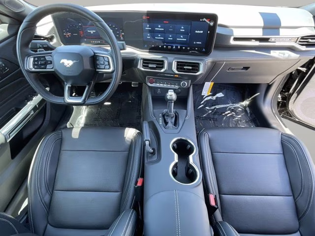 2025 Shadow Black Ford Mustang GT Premium RWD Convertible