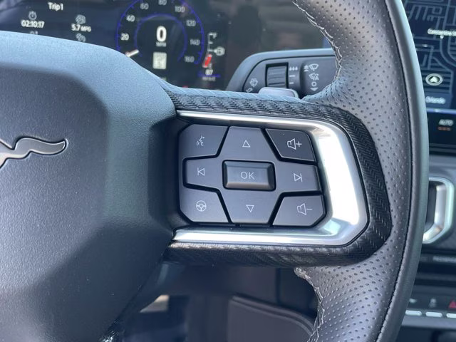 2025 Shadow Black Ford Mustang GT Premium RWD Convertible