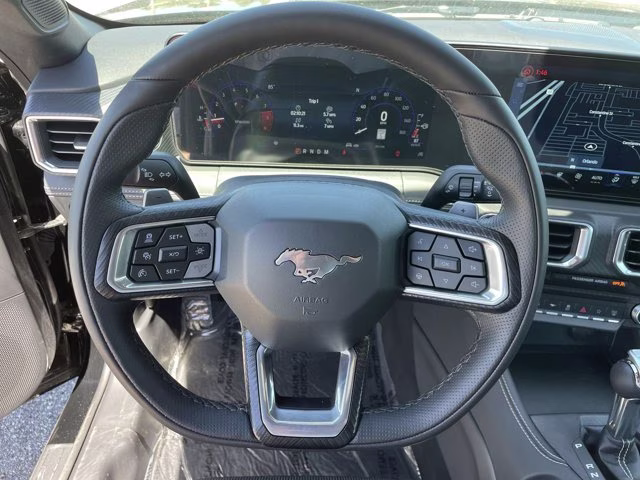 2025 Shadow Black Ford Mustang GT Premium RWD Convertible