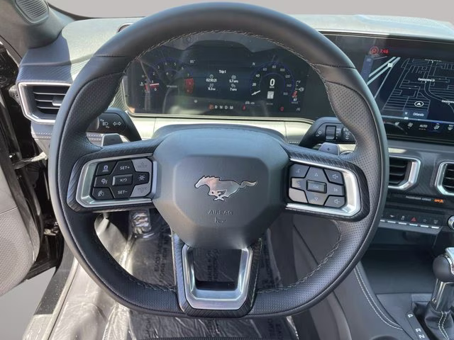2025 Shadow Black Ford Mustang GT Premium RWD Convertible