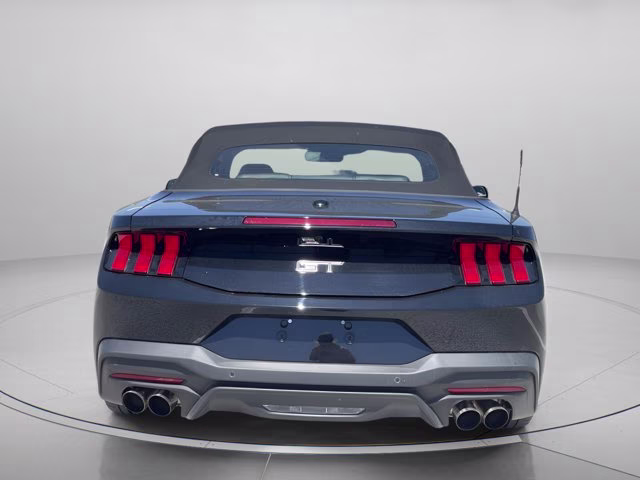 2025 Shadow Black Ford Mustang GT Premium RWD Convertible