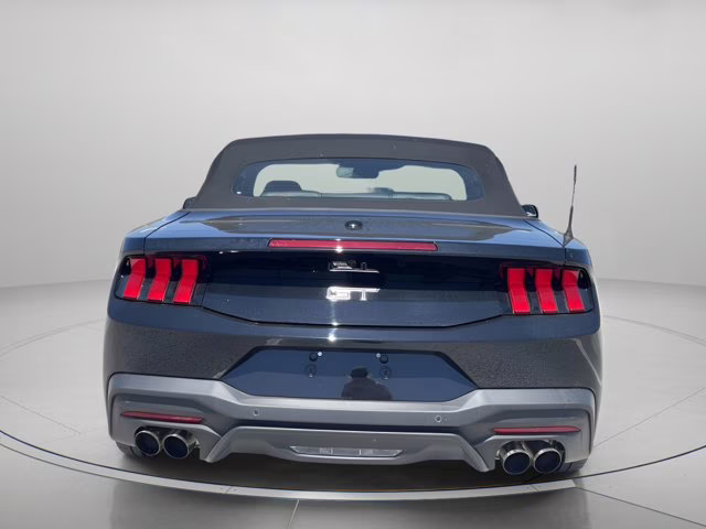 2025 Shadow Black Ford Mustang GT Premium RWD Convertible