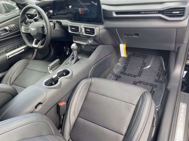 2025 Shadow Black Ford Mustang GT Premium RWD Convertible