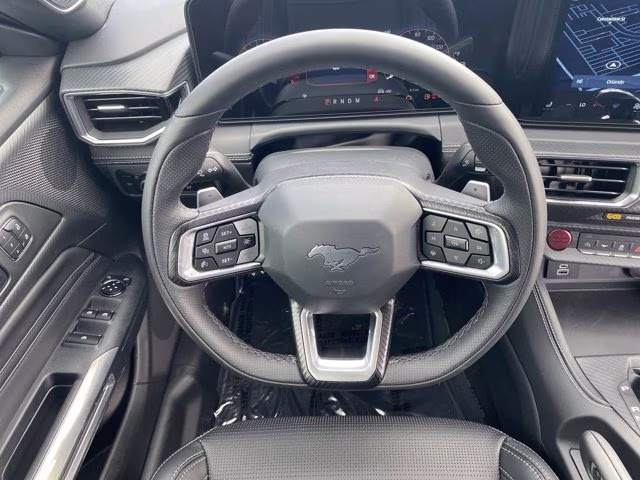 2025 Shadow Black Ford Mustang GT Premium RWD Convertible