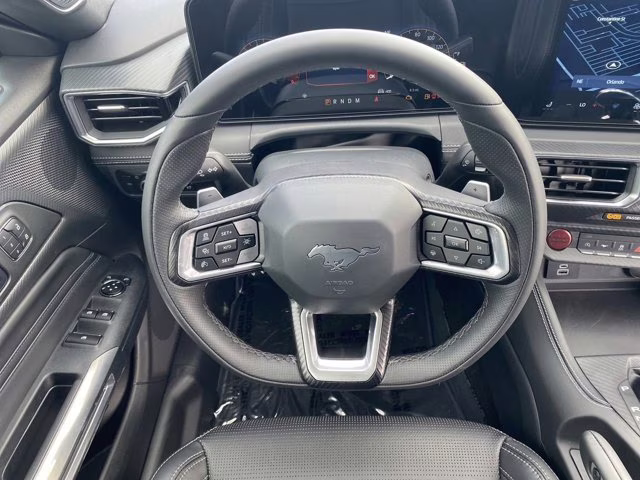 2025 Shadow Black Ford Mustang GT Premium RWD Convertible