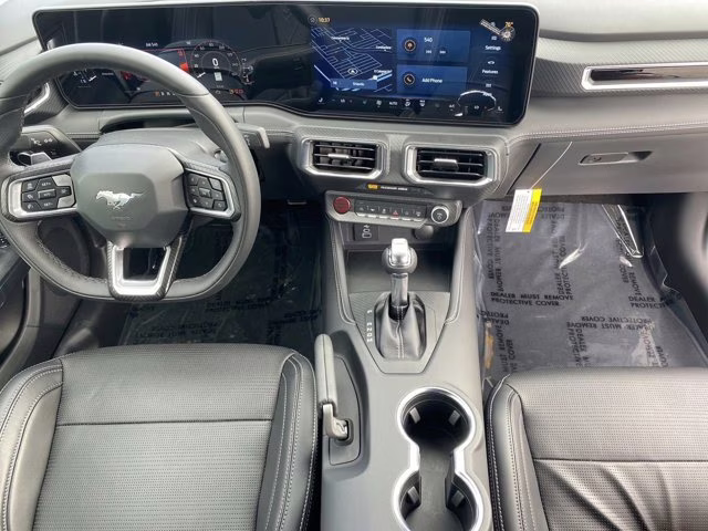 2025 Shadow Black Ford Mustang GT Premium RWD Convertible