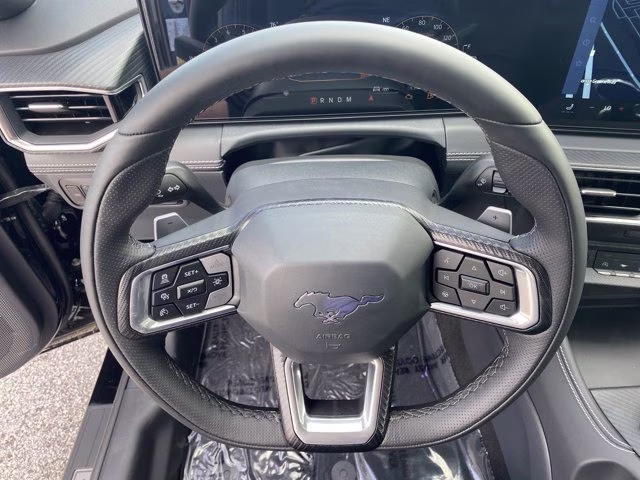 2025 Shadow Black Ford Mustang GT Premium RWD Convertible
