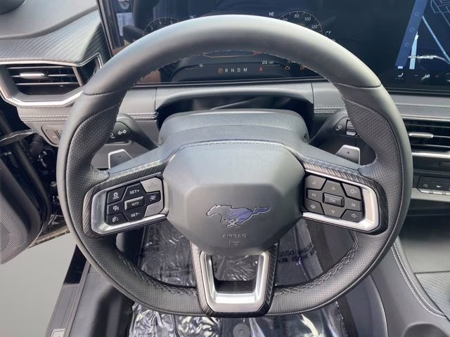 2025 Shadow Black Ford Mustang GT Premium RWD Convertible