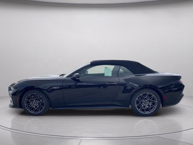 2025 Shadow Black Ford Mustang GT Premium RWD Convertible