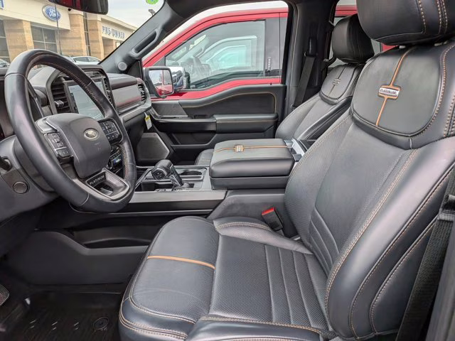 2023 Azure Gray Metallic Tri-Coat Ford F-150 Platinum 4X4 Truck