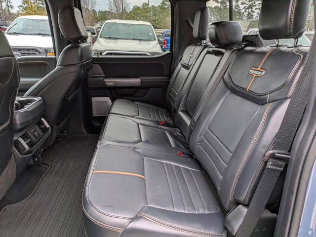 2023 Azure Gray Metallic Tri-Coat Ford F-150 Platinum 4X4 Truck