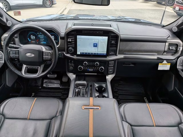 2023 Azure Gray Metallic Tri-Coat Ford F-150 Platinum 4X4 Truck