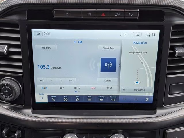2023 Azure Gray Metallic Tri-Coat Ford F-150 Platinum 4X4 Truck