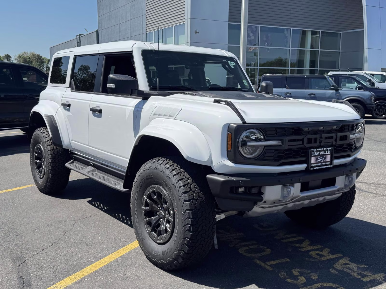 2026 Oxford White Ford Bronco Raptor 4 Door Advanced 4x4 4X4 SUV