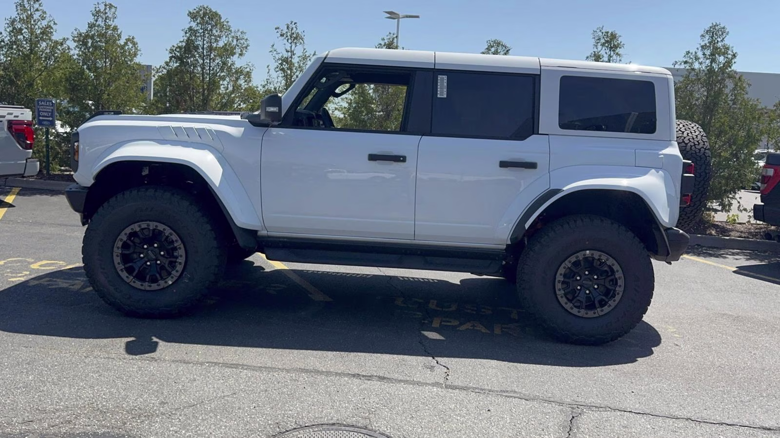 2026 Oxford White Ford Bronco Raptor 4 Door Advanced 4x4 4X4 SUV