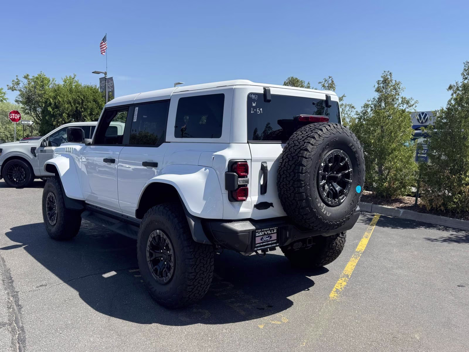 2026 Oxford White Ford Bronco Raptor 4 Door Advanced 4x4 4X4 SUV