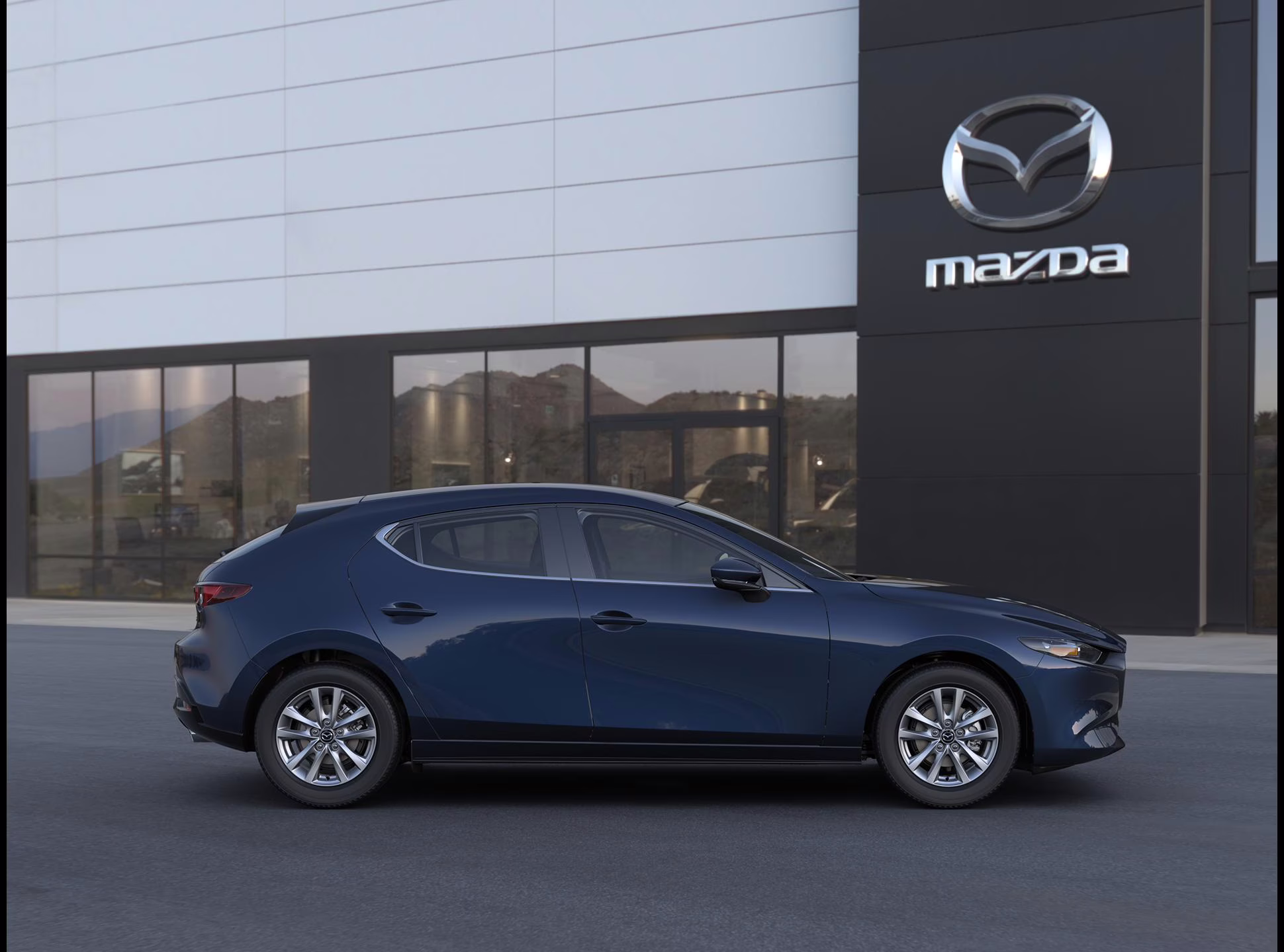 2026 Deep Crystal Blue Mica Mazda Mazda3 2.5 S FWD Hatchback