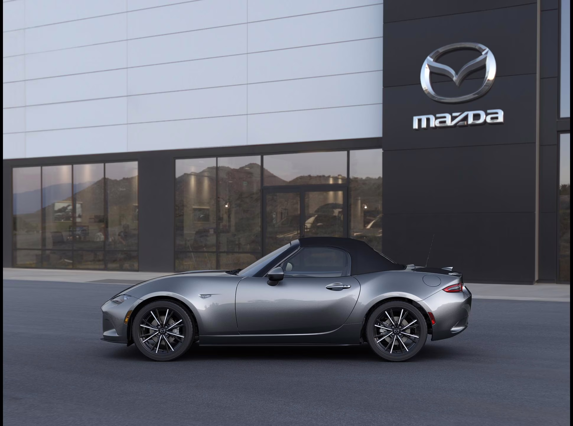 2026 Machine Gray Metallic Mazda Mazda MX-5 Miata Grand Touring RWD Convertible