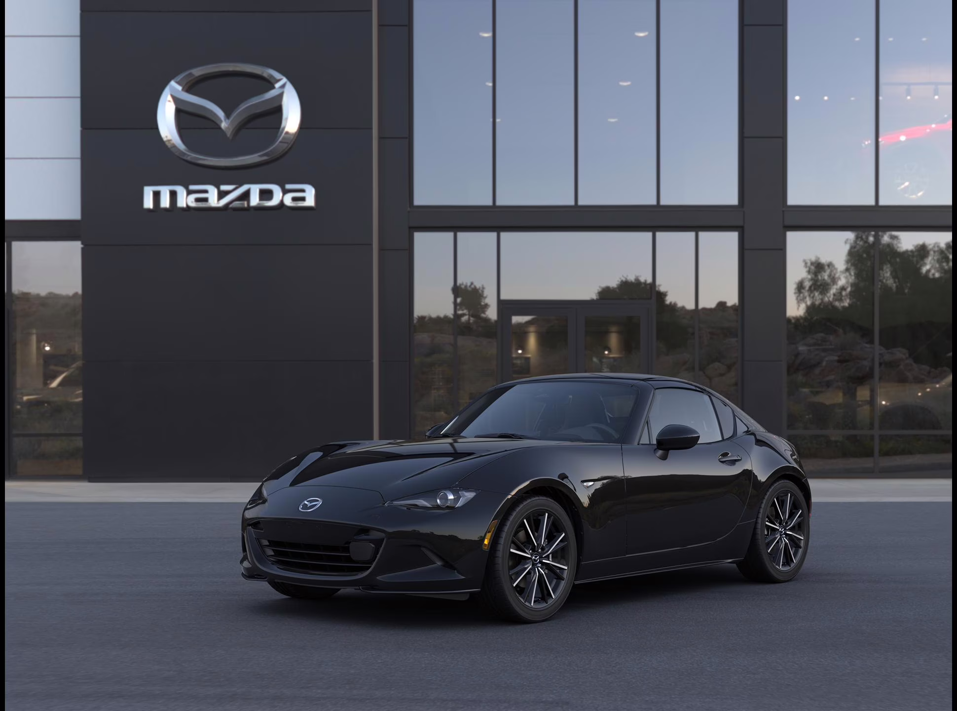 2026 Jet Black Mica Mazda Mazda MX-5 Miata RF Grand Touring RWD Convertible