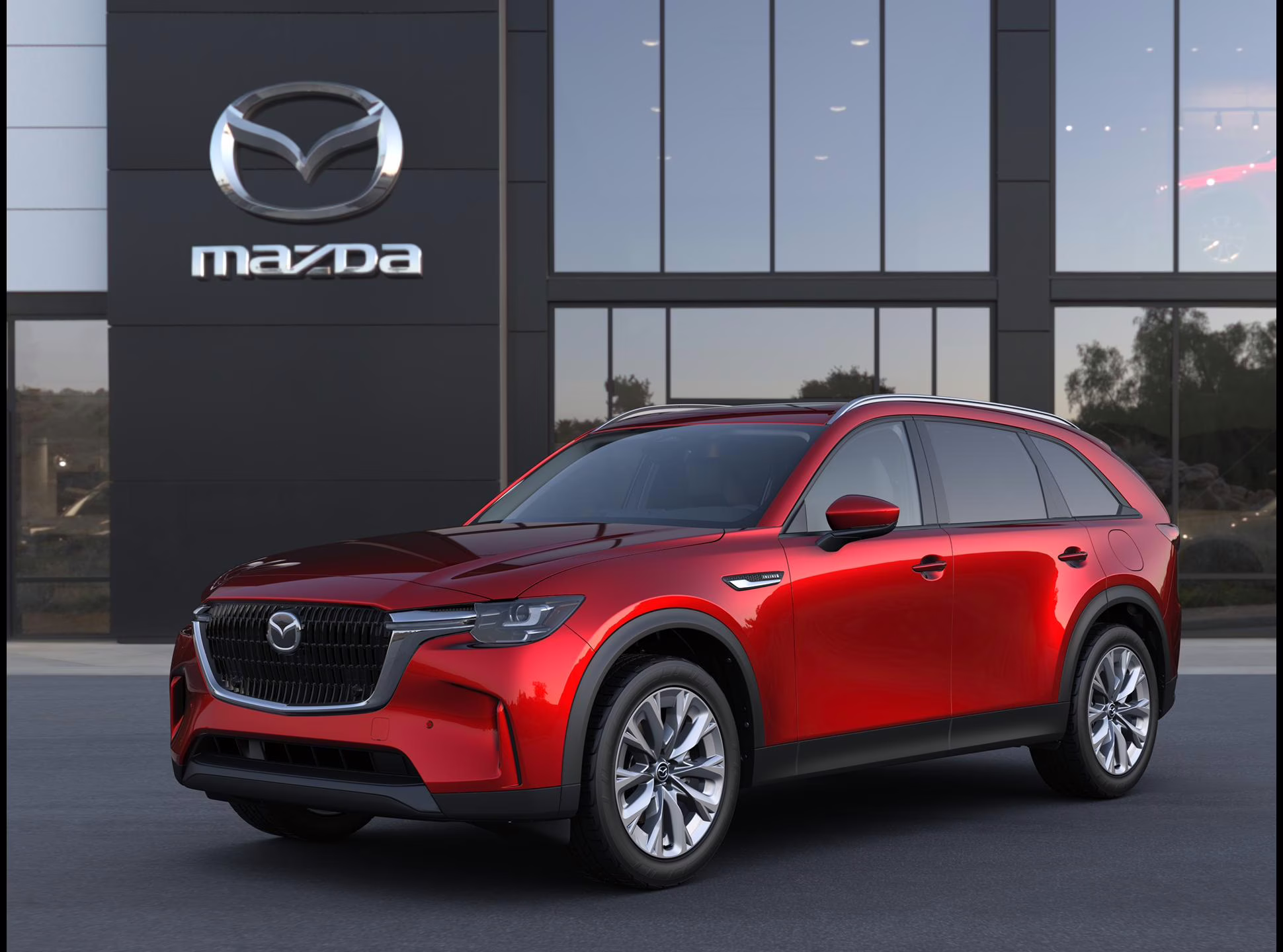 2026 Soul Red Crystal Metallic Mazda Mazda CX-90 3.3 Turbo Preferred AWD SUV
